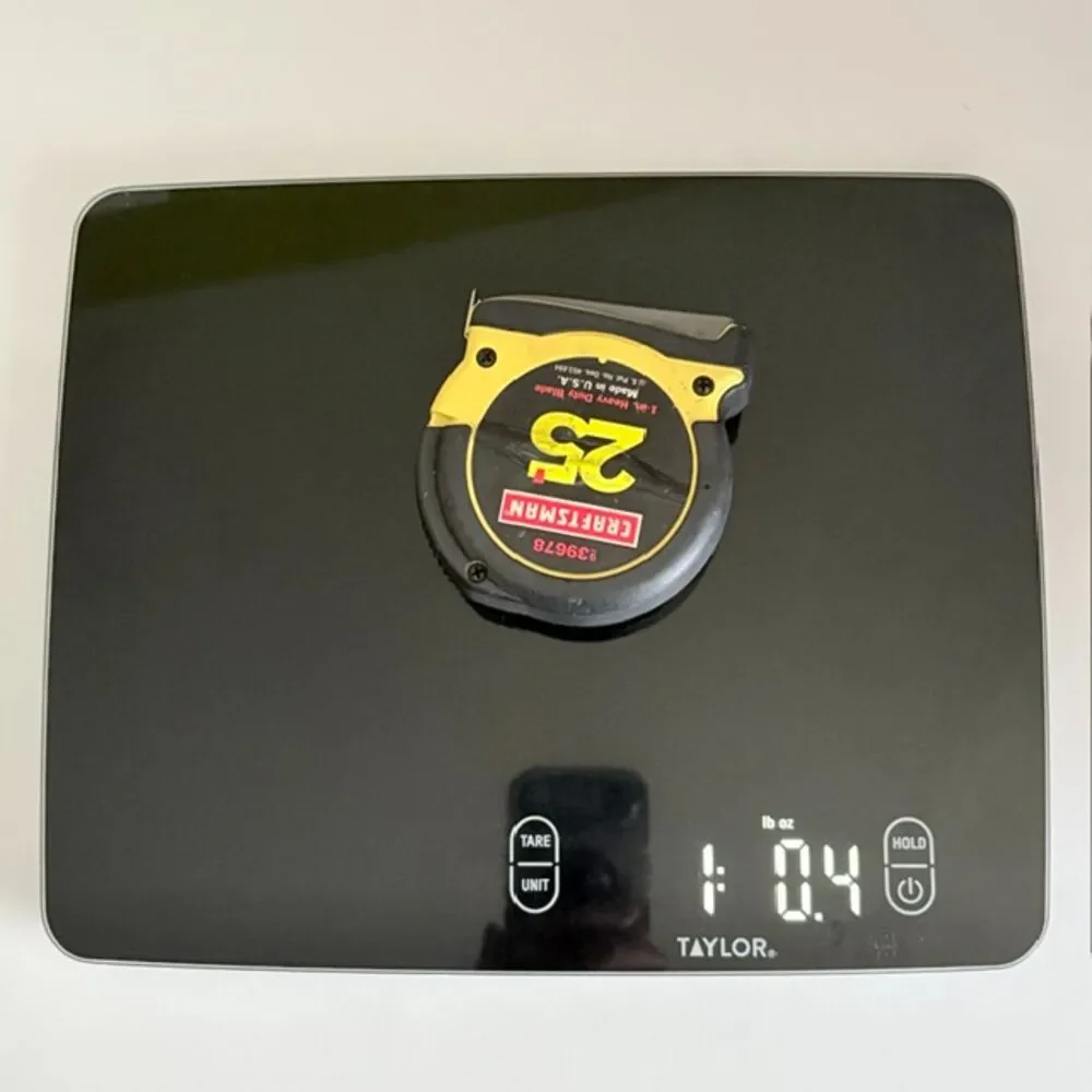 Taylor 5331398 Expanded Platform Digital Kitchen Scale 30 lb Waterproof